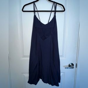 Navy blue casual dress
